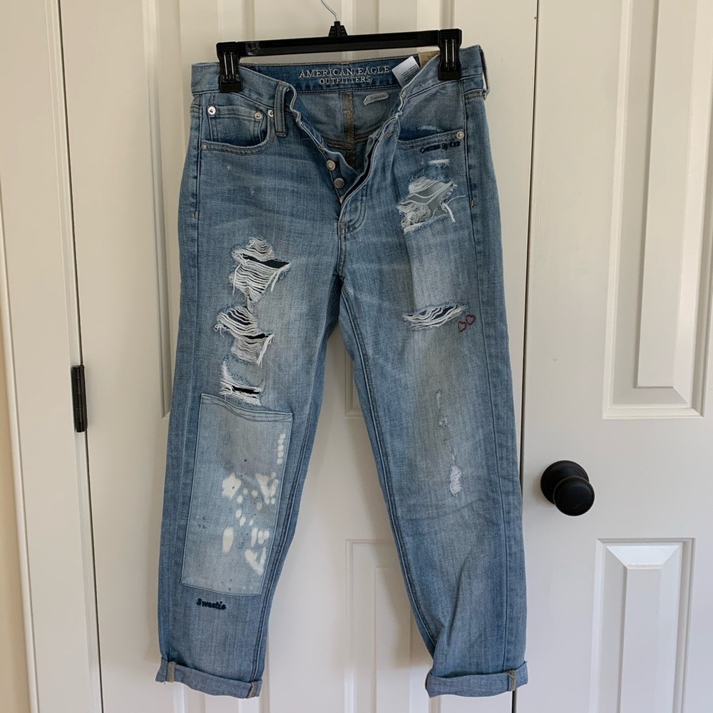 High rise jeans